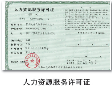 人力资源许可证